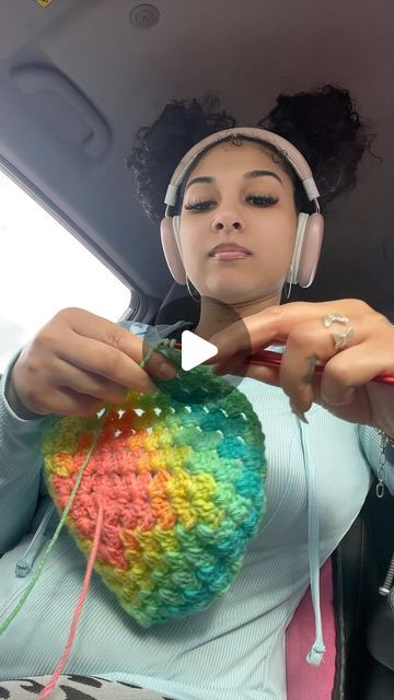 Dedra on Instagram: "Crochet bucket hat 🌈 my fave thing about spring are the vibrant accessories!  #crochet #crochetbuckethat #handmadewithlove #crochetsmallbusiness #handmadeaccessories #crochetersofinstagram #fyp #explore #explorepage #viral #viralreels" How To Crochet A Bucket Hat, Vibrant Accessories, Custom Bucket Hats, Accessories Crochet, Instagram Edit, Crochet Bucket, Crochet Bucket Hat, Handmade Accessories, Message Me