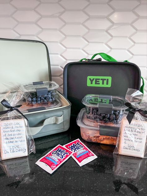 With the kids returning to school, we had tobupgrade their lunchboxes to these YETI coolers. #lunchboxideas #schoollunch #backtoschool #yeti Yeti Coolers, School Lunch, Coolers, Lunch Bag, The Kids, Lunch Box, Back To School, Apartment