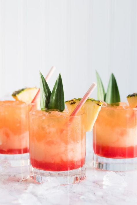 Say Sayonara Summer with a Mango Sunrise Piña Colada - The Sweetest Occasion Party Cocktail Ideas, Mango Colada, Spicy Candy, Liquid Lunch, Sunrise Cocktail, Winter Cocktails Recipes, Best Summer Cocktails, Pina Colada Recipe, Birthday Cocktails