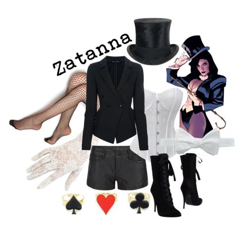 "Zatanna Zatara (DC Comics)" by likeghostsinthesnow on Polyvore Graphic Novel fashion Won 3rd place! Zatanna Zatara, Graphic Novel, Dc Comics, Comics, Polyvore, For Sale