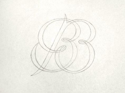 BB monogram (sketch) Bb Tattoo Letter, Bb Logo Design Ideas, Bb Tattoo, Monogram Tattoo, Bb Monogram, Bb Logo, B Monogram, Logo Sketches, B Logo