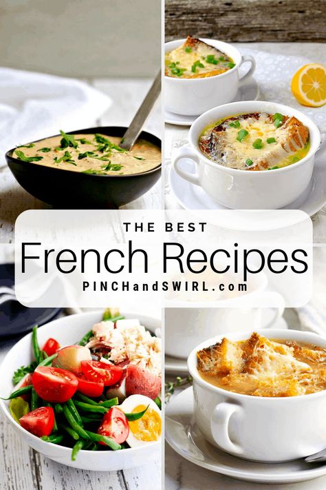 Authentic French Recipes, French Recipes Dinner, French Recipes Authentic, Decadent Recipes, Dinner Light, French Cuisine Recipes, French Cooking Recipes, French Dinner, Traditional French Recipes