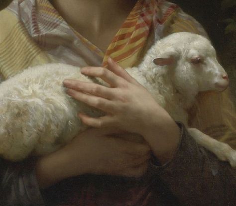 Clarice Starling, Sheep Paintings, William Adolphe Bouguereau, Sheep Art, Art Details, Hieronymus Bosch, Sheep And Lamb, The Good Shepherd, A Sheep