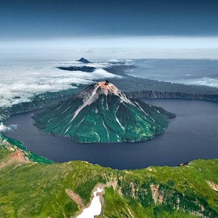 The itinerary of this cruise to the Kuril Islands will take you from Sakhalin to Kamchatka: on the voyage you will see most of the islands of the Kuril Ridge. Landings in the most picturesque places, trekking to volcanoes and observation of the rich fauna of these protected places are waiting for you. Kuril Islands, Breathtaking Nature, Thermal Spring, Mountain River, Active Volcano, Go Hiking, Sea Birds, Mountain Top, Boat Trips