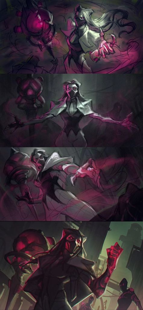 ArtStation - Renata Glasc-fanart Fantasy Figurine, Couple Poses Reference, League Of Legends Characters, Splash Art, Dungeons And Dragons Characters, Game Concept Art, Lol League Of Legends, Drawing Reference Poses, Jurassic World