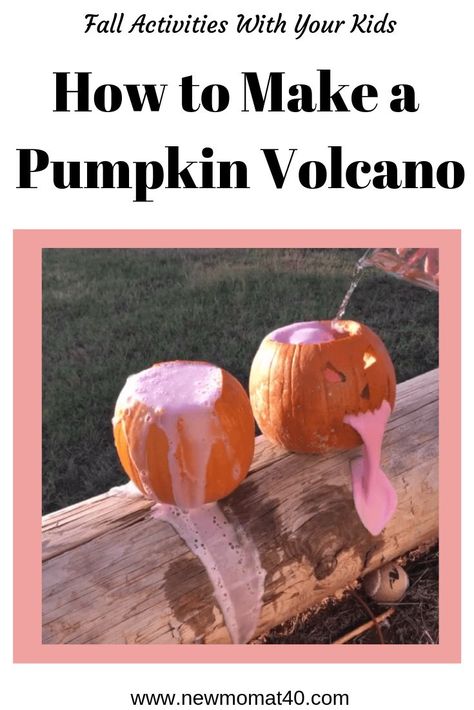 How to Make a Pumpkin Volcano #pumpkinvolcano #pumpkincraft #kidscrafts #diykids #kidsactivities Pumpkin Volcano, Frugal Homemaking, Fall Crafts For Toddlers, Interesting Crafts, Steam Activity, Pumpkin Uses, Pumpkin Activities, Fun Fall Crafts, Autumn Activities For Kids