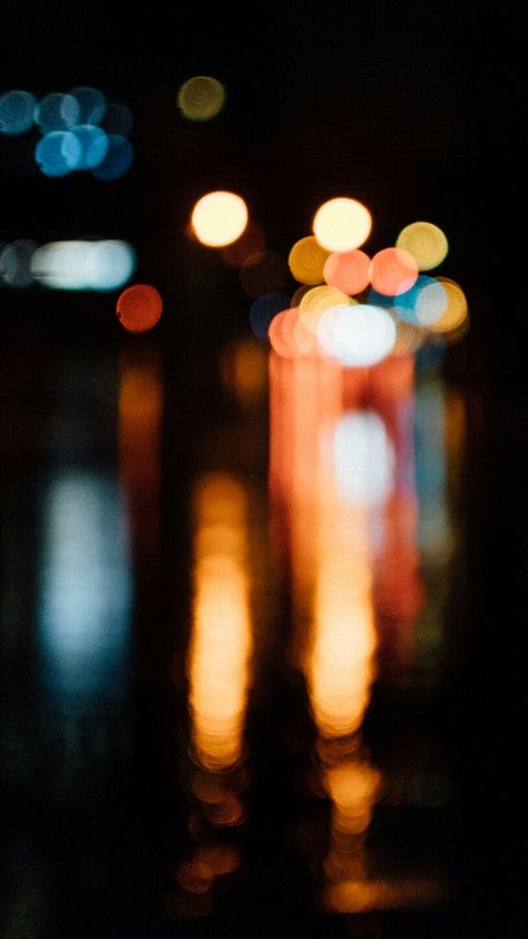 Street Lights Aesthetic Wallpaper, Bokeh Lights Photography, Light Art Painting, Bokeh Art, Blurred Aesthetic, Bokeh Overlay, Lights At Night, Blurred Lights, Blur Photography