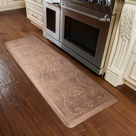 Kitchen Mat Comfortable Kitchen, Anti Fatigue Mat, Antique Kitchen, Kitchen Mats Floor, Better Posture, Farmhouse Style Kitchen, Kitchen Makeover, Kitchen Mat, Kitchen Styling