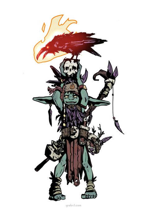 Goblin Cleric, Goblin Character Design, Flame Spirit, Goblin Character, Fantasy Punk, Dnd Druid, Pc Ideas, Goblin Art, Pathfinder Character