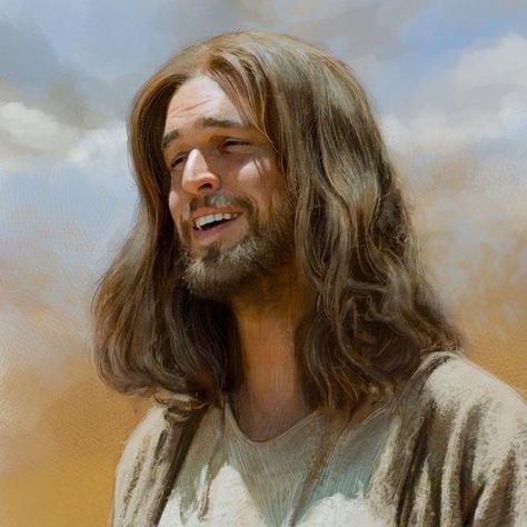 Jesus_forever (@jesus_forever2)  | TikTok Jesus Laughing, Jesus Smiling, Jesus Son Of God, Photo Realism, Jesus Is Risen, Holy Quotes, Jesus Christ Artwork, Pictures Of Christ, Jesus Photo