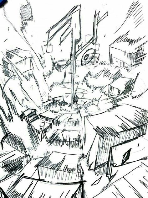 Explosion Drawing, Action Manga, Comic Tutorial, Perspective Art, Comic Drawing, Animation Reference, Concept Art Drawing, Figure Drawing Reference, Anime Drawings Tutorials