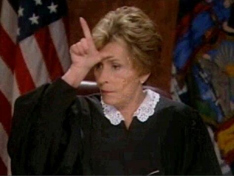 Judge Judy Quotes, Here Comes The Judge, Christina Caradona, Holiday Jokes, Judge Judy, The Judge, Bones Funny, Reaction Pictures, Dumb And Dumber