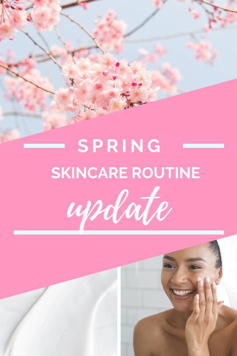 Spring Skincare - What to change in your routine. Keep your skin glowing with these changes! Skincare Routine Tips, Spring Skincare, Routine Tips, Skin Glowing, What To Use, Beauty Advice, Skincare Tips, Change In, Anti Aging Skin Care