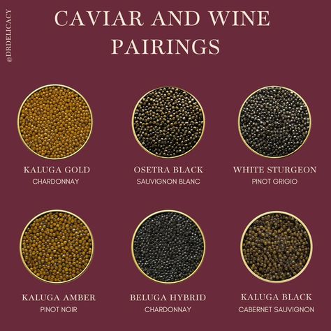 Elevate your dining game with the ultimate luxury combo: caviar & wine! 🥂✨ From Kaluga Gold's buttery notes to the rich depths of Kaluga Black, indulge in flavor perfection.   #caviarlovers #caviar #caviardreams #wineoclock #winelover #drdelicacy #wineanddine Caviar Kaspia Paris, Caviar And Champagne Party, Caviar Plating, Caviar Aesthetic, Caviar Party, Menu Photoshoot, 30 Bday Ideas, Caviar Bar, Champagne And Caviar