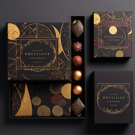 Chocolate Packaging Design | Design Inspiration | Chocolate Branding | Chocolate Brand Identity| Brand Identity Examples | Packaging Design Ideas | Chocolate Brand Template | Brand Identity for Chocolate Brand | Chocolate Packaging | Free Chocolate Packaging Mockup | Brand Packaging | Product Packaging | Chocolate Pack Branding
Created by #MidjourneyAI, #Midjourney #aiart #art #ai #artificialintelligence #machinelearning #aiartcommunity #aiwebsite Luxury Cookies Packaging, High End Chocolate Packaging, Chocolate Brand Name Ideas, Luxury Chocolate Box Design, Chocolate Box Packaging Design, Premium Chocolate Packaging, Luxury Chocolate Packaging, Elegant Packaging Design, Chocolate Branding