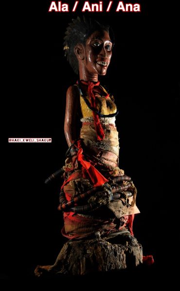 Ala-Ani The Mother Earth Goddess of Them All, Igbo Odinani | newafrikan77 Ala Goddess, Igbo Spirituality, Igbo Art, African Astrology, African Goddesses, Earth Mother Goddess, African Gods, Mother Earth Goddess, Blacks In The Bible