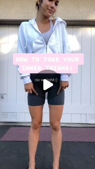 🇺🇸 weight loss | workout | fitness on Instagram: "here’s how to tone those muscles 🤍🤍🤍  ... ... ... #homeworkot #innerthighworkout #innerthigh #tonedworkout #fitgirl" Inner Thigh Workout, Thigh Exercises, Inner Thigh, Lower Body Workout, Just Run, Workout Fitness, Leg Workout, Lower Body, Fit Girl