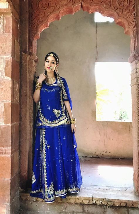 Rajasthani Dress Traditional, Rajasthan Dress, New Bridal Dresses, Rajasthani Bride, Wedding Dresses Pakistani, Rajasthani Dress, Indian Bridesmaid Dresses, Rajputi Dress, Indian Outfits Lehenga