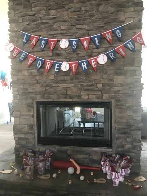 Baseball Theme Engagement Party, Sports Theme Bachelorette Party, Baseball Bachelor Party, Sports Bachelorette Party, Baseball Bridal Shower Ideas, Baseball Theme Bachelorette Party, Baseball Wedding Shower, Baseball Bachelorette Party, Baseball Bachelorette