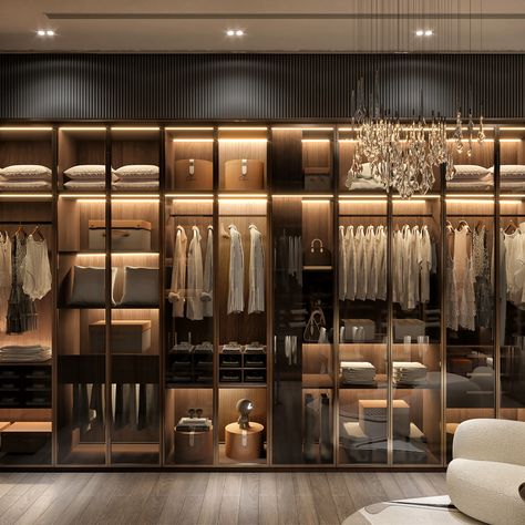 LUXURY DRESSING ROOM :: Behance Walk In Closet Luxury, Luxurious Dressing Room, Amanda Allen, Luxury Dressing Room, Dressing Room Design Luxury, Stylish Room Decor, Grand Dressing, Dream Closet Design, Walk In Closet Design