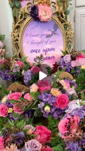 Christie Troxell on Instagram: "Open the pages of a fairytale as you step into this immersive Maleficent and Sleeping Beauty themed baby shower ❤️ #maleficent #sleepingbeauty #beastie #disneytheme #babyshowerideas #partystyle #eventplanner #onceuponadream" Sleeping Beauty Theme Party, Sleeping Beauty Baby Shower Theme, Sleeping Beauty Theme, Sleeping Beauty Party, Aurora Wedding, Beauty Party, 19th Birthday, Disney Theme, Baby Shower Theme