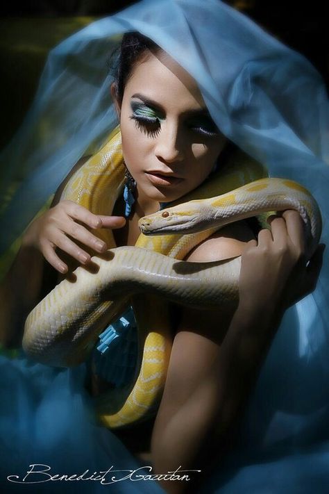 Girl holding snake Snake Reference, Holding Snake, Holding A Snake, Snake Quotes, Jungle Warriors, Snake Goddess, Snake Photos, Goddess Aesthetic, Snake Charmer