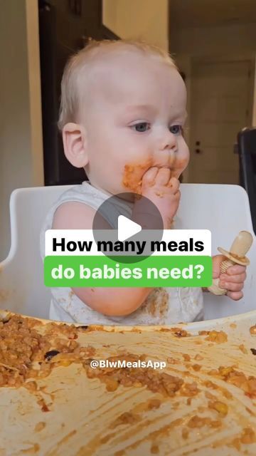 BLW Meals - Start Solids App on Instagram: "💚 We are constantly being asked how much baby should be eating during their first year.

The truth is that there is no rule for this⁣⁣⁣🤷‍♀️⁠⁣⁣⁣⁠

👉 Each baby has their own needs and these can even change from one day to another. What matters is to give your little one the opportunity to eat and let them show you how much they need.

⏰ We recommend offering solids around similar times each day, and slowly adding in meals as they seem interested. ⁣⁣⁣⁠Some babies eat 1-2 “meals” per day right away, and others take more time to learn. ⁣⁣⁣⁠

🍽 We like to start with one meal so that you and baby are not overwhelmed with the new skill they are learning. ⁠⁣⁣⁣⁠As baby learns to eat, there will be a natural progression to adding another meal. 

Remembe Blw Meals, Starting Solid Foods, Common Fears, How To Act, Starting Solids, Baby Eating, Baby Learning, Free App, Food App