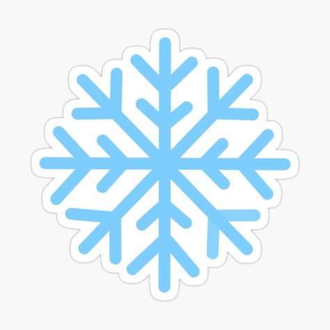 Get my art printed on awesome products. Support me at Redbubble #RBandME: https://www.redbubble.com/i/sticker/Snowflake-by-emmmcc/60322118.EJUG5?asc=u Snowflake Wallpaper, Snowflake Clipart, Nyc Holidays, Xmas Sticker, Snowflake Sticker, Frozen Themed Birthday Party, Xmas Wallpaper, Sketchbook Inspo, Christmas Topper