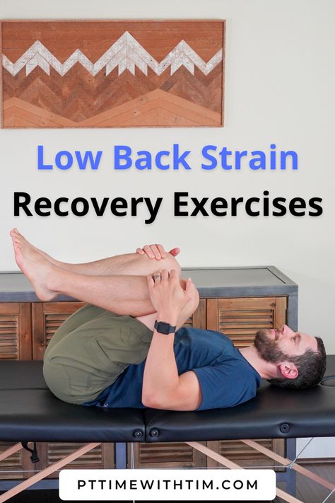 Best physical therapy recovery exercises for back pain relief from low back strain injuries Physical Therapy Back Exercises, Injured Back Stretches, Lower Back Rehab Exercises, Back Injury Exercises Recovery, Lower Back Injury Recovery, Back Injury Recovery, Back Strain Relief Lower, Physical Therapy For Lower Back Pain, Back Injury Exercises