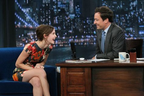 Emma Waston in a dress by J. Mendel It Job, Acting Tips, Nothing Is Impossible, Future Job, Talk Shows, My Purpose, Future Jobs, My Future Life, Jimmy Fallon