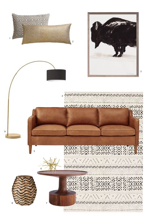 Tribal Neutral Living Room