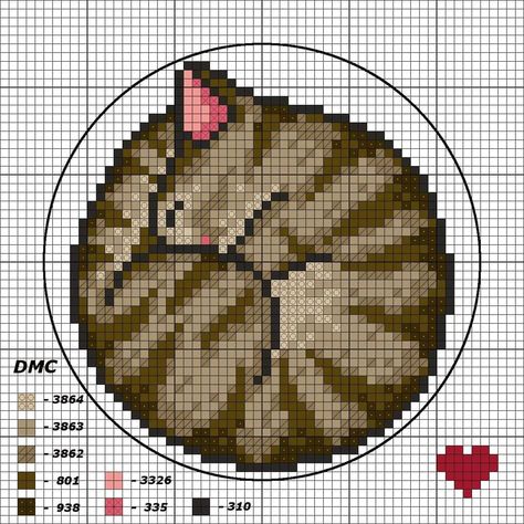 Junji Ito Cross Stitch, Stardew Valley Cross Stitch Pattern Free, Cute Cat Pixel Art, Cat Pixel Pattern, Cross Stitch Patterns Animals, Cross Stitch On Clothes, Cat Cross Stitch Patterns, Cross Stitch Cats, Pixel Art Cat