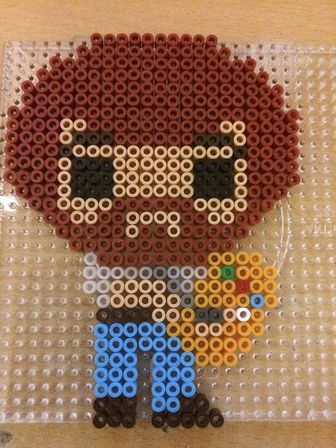 bob ross Bob Ross Crochet Pattern Free, Pixel Art Pattern Funny, Bob Ross Perler Bead Patterns, Bob Ross Crochet, Bob Ross Perler Beads, Funny Perler Bead Patterns, Perler Bobs Burgers, Perler Bead Patterns Bobs Burgers, Bobs Burger Perler Bead Patterns