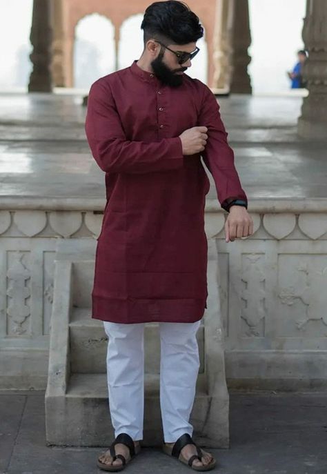 Traditional Kurta, Kurta Pajama For Men, Pajama For Men, Men Kaftan, Wedding Kurta, Kurta For Men, Kurta Cotton, Blue Kurta, Kurta Men