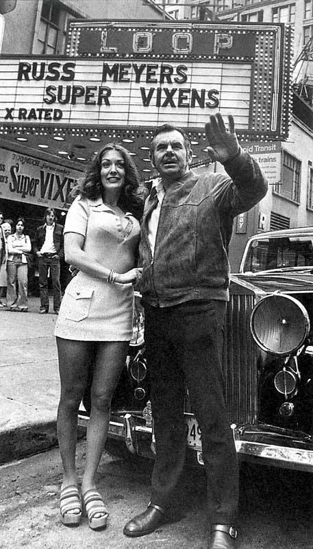 Shari Eubank and Russ Meyer, 1975. Paul And Linda, Linda Eastman, Russ Meyer, Paul Mccartney And Wings, Paul And Linda Mccartney, Juan Les Pins, Wings Tour, Movie Directors, Sir Paul