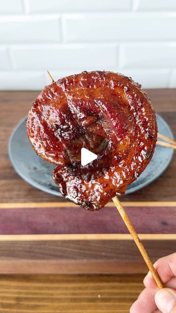 Jordan Hanger on Instagram: "Pork belly pinwheels with an orange maple glaze  Like literally meat candy! So good. Find the full recipe on theNinjacue.com  #porkbelly #meatcandy #bbq" Smoked Pork Belly Pinwheels, Pork Belly Pinwheel, Porkbelly Bbq, Pork Pinwheels, Maple Bourbon Glaze, Pork Belly Recipes Crispy, Smoked Pork Belly, Bbq Smoker Recipes, Meat Candy