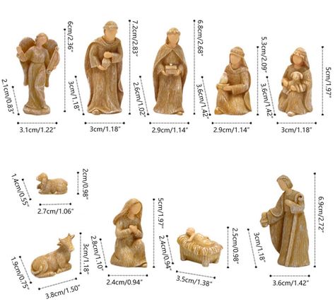 Wood Craft Pattern, Nativity Figurines, Wooden Nativity Sets, Christmas Cartoon Characters, Religious Statues, Wooden Nativity, Carving Projects, Diy Nativity, Christmas Nativity Set