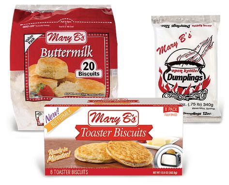 Mary B's Biscuits, Melts & Dumplings Mary B's Dumplings Recipe, Homemade Crescent Rolls, Frozen Biscuits, Thanksgiving Cooking, Dough Recipes, Tea Biscuits, Crescent Roll, Homemade Biscuits, Dumpling Recipe