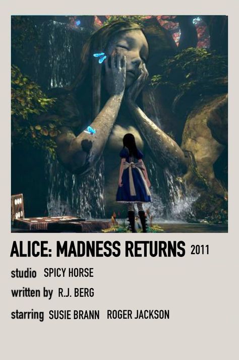 Alice Madness Returns Poster, Alice Liddell Aesthetic, Alice Madness Returns Pfp, Alice In Madness Returns, Alice Return To Madness, Alice Madness Returns Fanart, Alice In Madness, American Mcgee, American Mcgee’s Alice