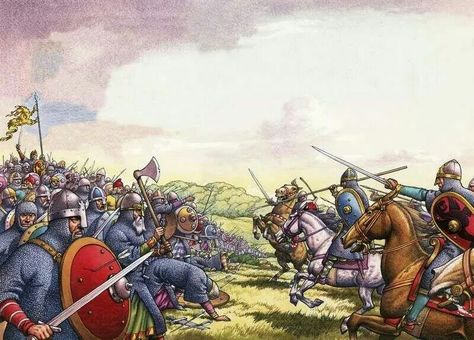 Normans vs. Saxons at Hastings