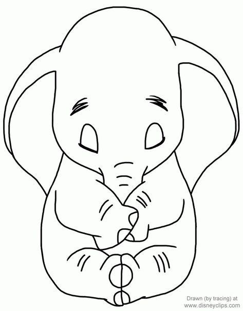 Dumbo Coloring Pages Ba Dumbo Drawing Dumbo Coloring Pages Disneys World Of Wonders Elephant Coloring Pages Free Printable, Dumbo Coloring Pages, Dumbo Drawing, Silhouettes Disney, Elephant Coloring, Baby Dumbo, Elephant Coloring Page, Disney Silhouettes, Coloring Pages Inspirational