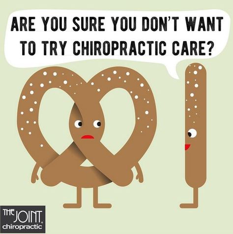 Come and give The Joint Chiropractic a try! You will be glad you stopped in! Chiropractic Facts, Chiropractor Humor, Chiropractic Humor, Chiropractic Benefits, Upper Cervical Chiropractic, Office Boards, Chiropractic Quotes, Chiropractic Marketing, Chiro Office