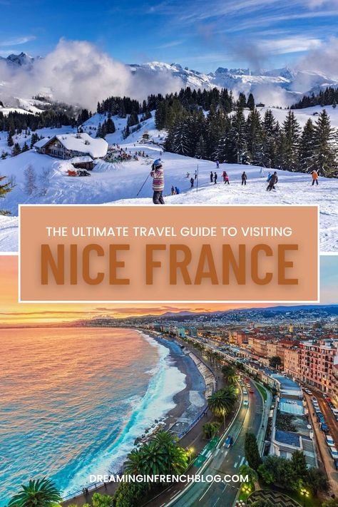 Dive into the beauty of the French Riviera with our detailed Nice travel guide. Covering everything from scenic promenades to vibrant markets, this guide is perfect for anyone looking to experience the charm and elegance of Nice. Whether you're a solo traveler or planning a family vacation, this guide will help you create lasting memories. Save this pin for a hassle-free trip to Nice! Nice France Travel, Nice Travel, France Travel Guide, The French Riviera, Nice France, Free Travel, French Riviera, France Travel, Hidden Gems