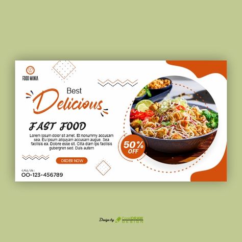 Download Frozen Food Vegan & Vegetarian Banner Template | CorelDraw Design (Download Free CDR, Vector, Stock Images, Tutorials, Tips & Tricks) Coreldraw Design, Valentine Doodle, Templates Free Design, Food Vegan, Balloon Design, Sale Banner, Social Media Banner, Free Vectors, Free Templates