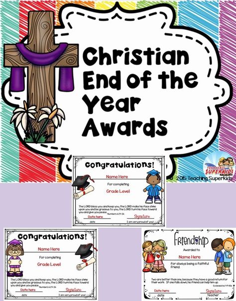 Preschool Graduation Certificate Editable Fresh Christian End Of The regarding 10 Editable Pre K Graduation Certificates Word Pdf Preschool Certificates Free Printable, Preschool Graduation Certificate, Kindergarten Awards, Sunday School Classroom Decor, Preschool Certificates, Prek Graduation, Religion Activities, Graduation Certificate Template, Graduation Certificate