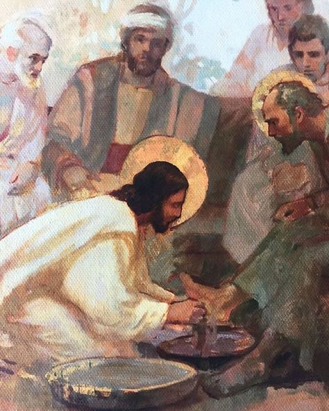 Book of Mormon 365 on Instagram: ““Greatest in the Kingdom” Art by @jkirkrichards #jesus #jesuslovesyou #jesuschrist #lds #latterdaysaints #ldsart #latterdaysaints…” J Kirk Richards, Paintings Of Christ, Kingdom Art, Servant Leader, Pictures Of Christ, Lds Art, Jesus Christ Art, Christian Artwork, Pictures Of Jesus Christ