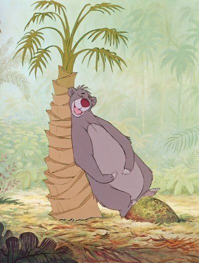 Baloo Baloo The Jungle Book, The Jungle Book Baloo, Cartoon Exaggeration, Disney Relationships, Draw Disney Characters, Baloo The Bear, Jungle Book 1967, How To Draw Disney, Disney Sleeve