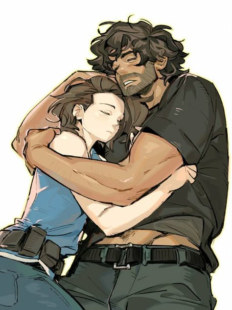 Re3 Jill And Carlos, Jill X Carlos Fanart, Carlos Resident Evil Fanart, Resident Evil Carlos Oliveira, Carlos Oliveira Fanart, Carlos And Jill, Jill X Carlos, Carlos X Jill, Jill Carlos