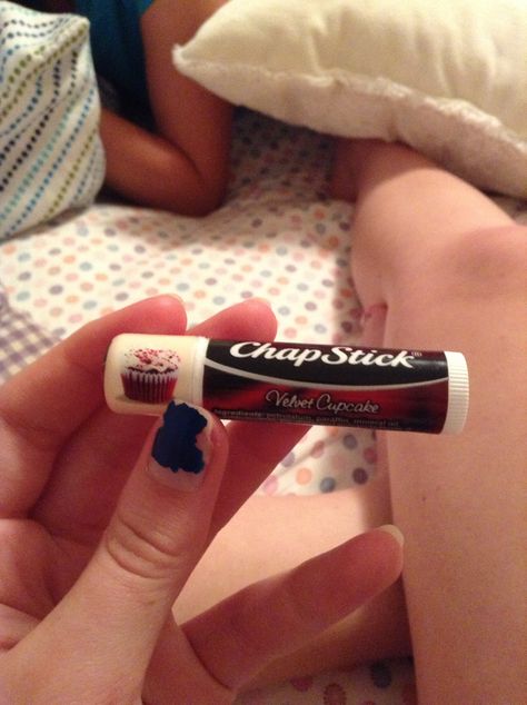 Red velvet cupcake Chapstick💋 Red Velvet Cupcake, Velvet Cupcakes, Red Velvet Cupcakes, Red Velvet, Cupcake, Velvet, Drinks, Nails, Red