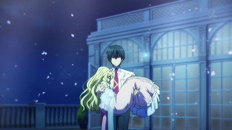 'Princess Carry ''Amagi briliant park'' anime Princess Carry Couple, Anime Carrying Someone Reference, Princess Carry Anime, Anime Carrying Someone, Princess Carry Reference, Princess Carry, Anime References, Emoji Movie, Cosplay Hair